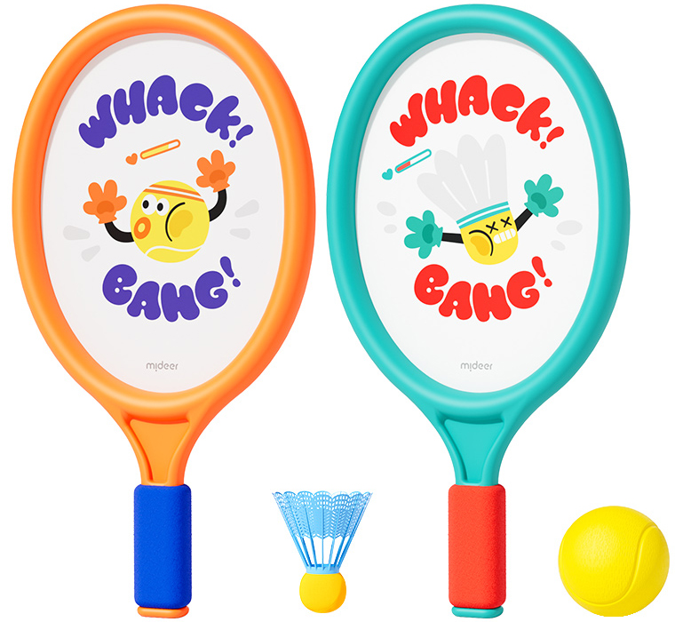 Гра Теніс 2 в 1 (волан та м'ячик)