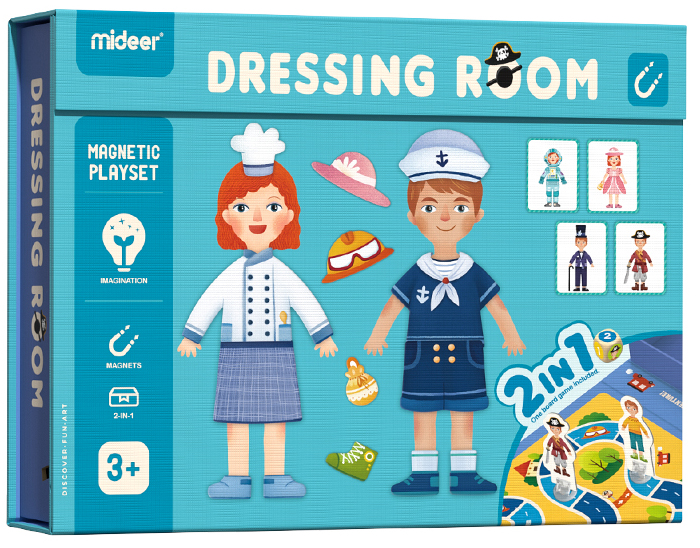 Магнітна книга MiDeer Гардероб 2 в 1 (MD1039)