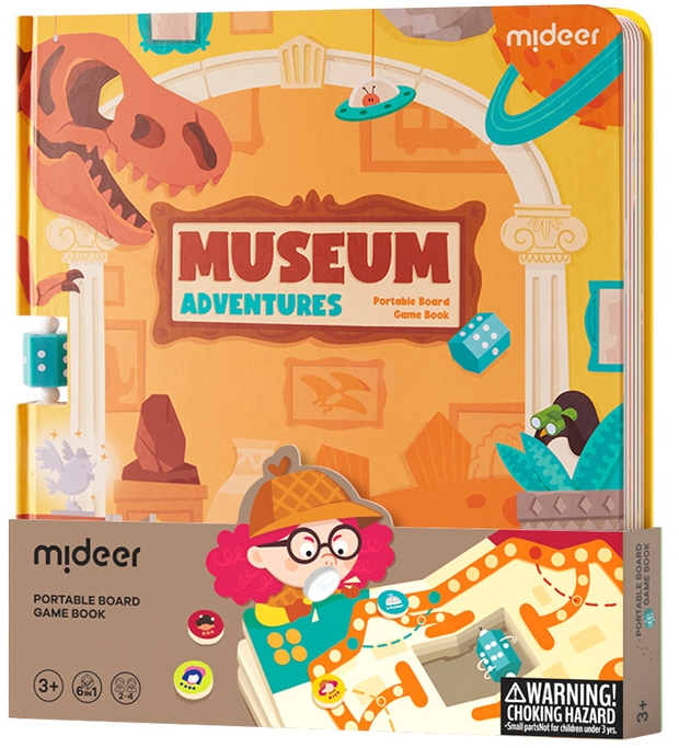 Настільна гра 6 в 1 Пригоди в музеї
