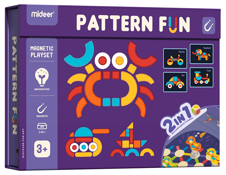 Магнітна книга MiDeer Геометрія 2 в 1 (MD1041)