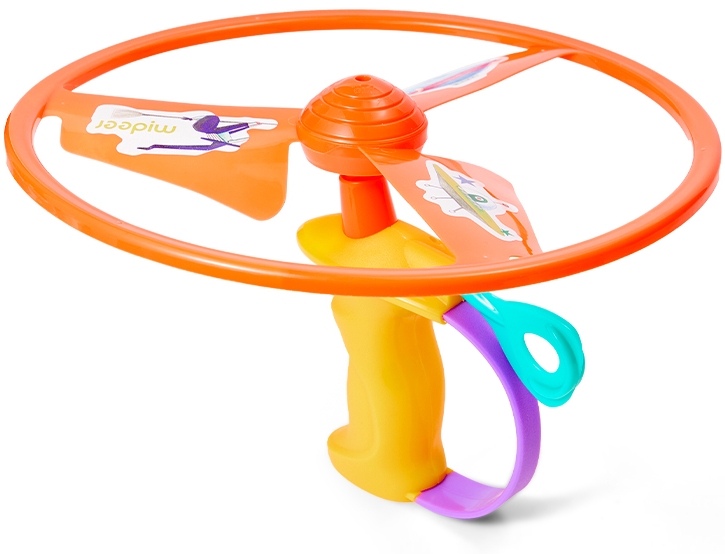 Літаючий диск із мотузкою